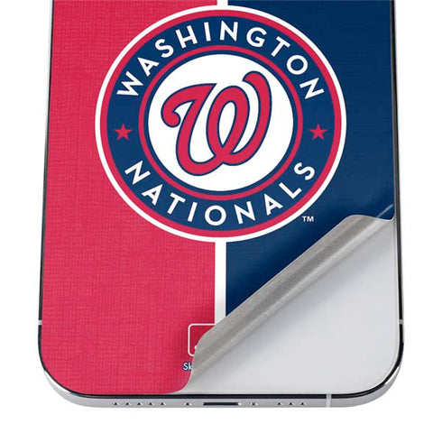 MLB Washington Nationals Split iPhone 12 Pro Max Skin
