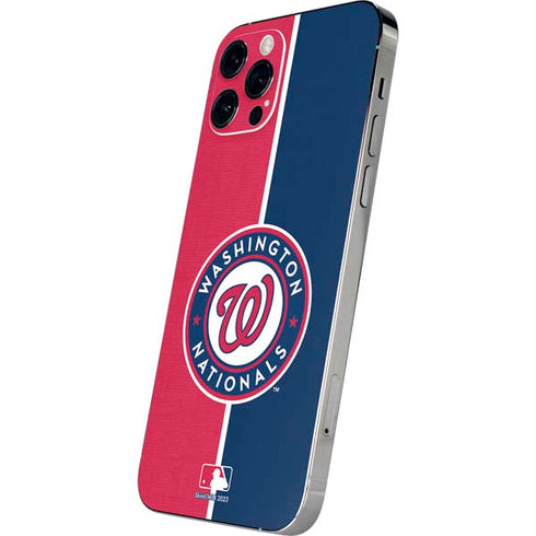MLB Washington Nationals Split iPhone 12 Pro Skin