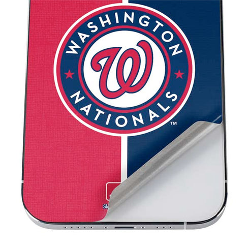 MLB Washington Nationals Split iPhone 12 Pro Skin