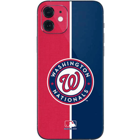 MLB Washington Nationals Split iPhone 12 Skin