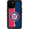 MLB Washington Nationals Split iPhone 13 Mini Waterproof Case