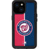 MLB Washington Nationals Split iPhone 13 Mini Waterproof Case