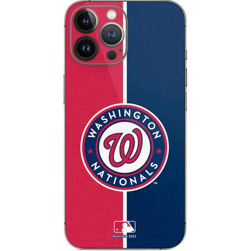MLB Washington Nationals Split iPhone 13 Pro Max Skin