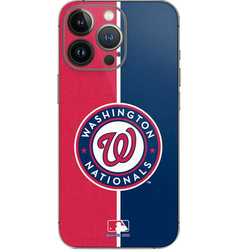 MLB Washington Nationals Split iPhone 13 Pro Skin