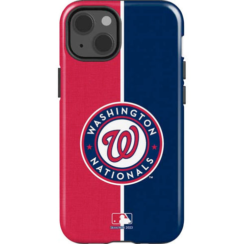 MLB Washington Nationals Split iPhone 15 Impact Case