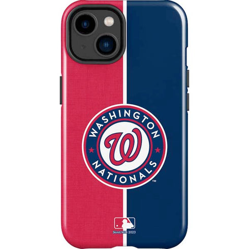 MLB Washington Nationals Split iPhone 14 Plus Impact Case