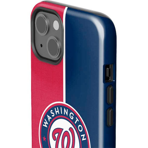 MLB Washington Nationals Split iPhone 14 Plus Impact Case