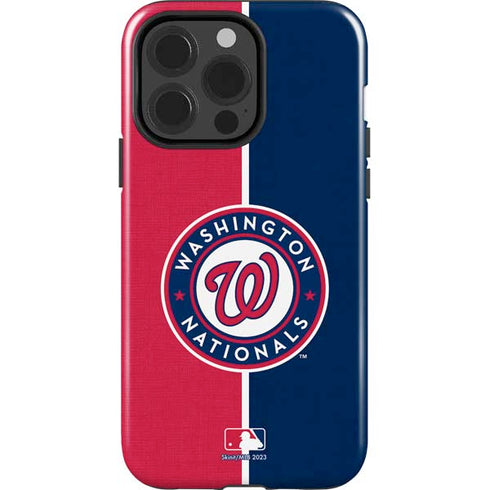 MLB Washington Nationals Split iPhone 14 Pro Impact Case
