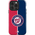 MLB Washington Nationals Split iPhone 14 Pro Impact Case