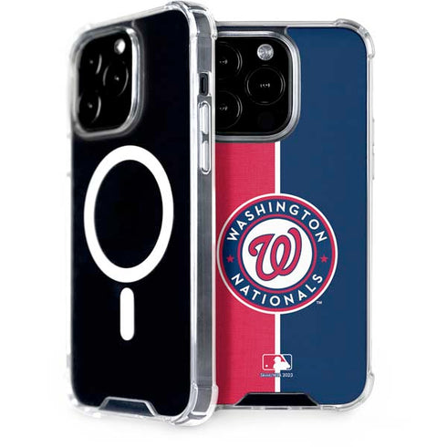MLB Washington Nationals Split iPhone 15 Pro MagSafe Case