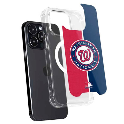 MLB Washington Nationals Split iPhone 14 Pro MagSafe Case