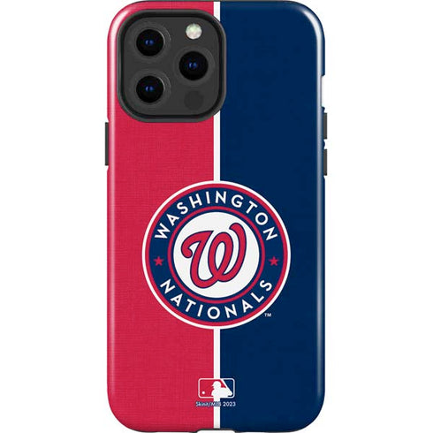 MLB Washington Nationals Split iPhone 15 Pro Max Impact Case