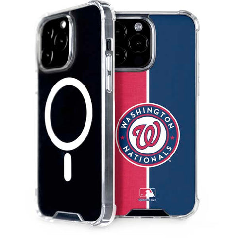 MLB Washington Nationals Split iPhone 15 Pro Max MagSafe Case