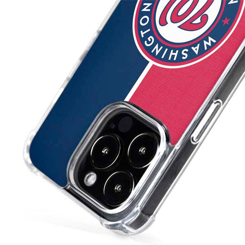 MLB Washington Nationals Split iPhone 15 Pro Max MagSafe Case