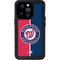 MLB Washington Nationals Split iPhone 14 Pro Waterproof Case