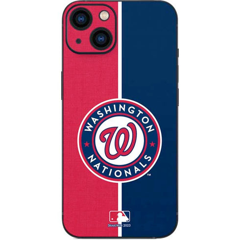 MLB Washington Nationals Split iPhone 14 Skin