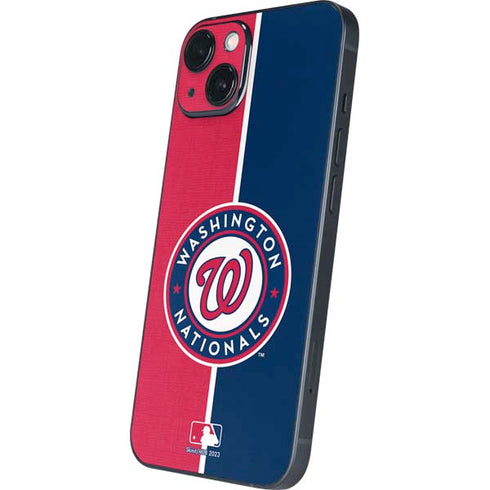 MLB Washington Nationals Split iPhone 14 Skin