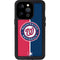 MLB Washington Nationals Split iPhone 15 Pro Waterproof Case