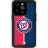 MLB Washington Nationals Split iPhone 15 Pro Waterproof Case