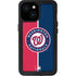 MLB Washington Nationals Split iPhone 15 Waterproof Case