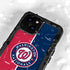 MLB Washington Nationals Split iPhone 15 Waterproof Case
