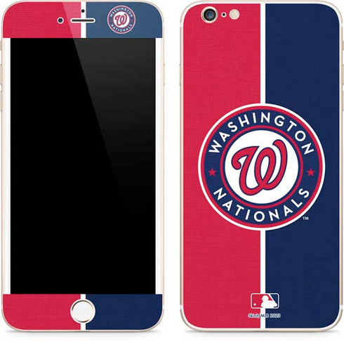 MLB Washington Nationals Split iPhone 6/6s Plus Skin