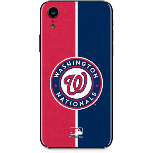 MLB Washington Nationals Split iPhone XR Skin