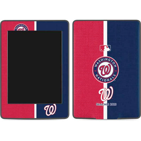 MLB Washington Nationals Split Amazon Kindle Skin