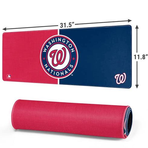 MLB Washington Nationals Split Gaming Mouse Pad