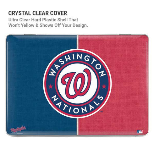 MLB Washington Nationals Split MacBook Air 13in M1 (2021) Case plus Skin