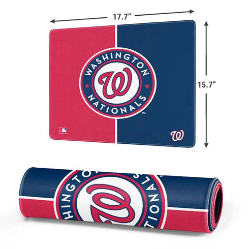 MLB Washington Nationals Split Gaming Mouse Pad