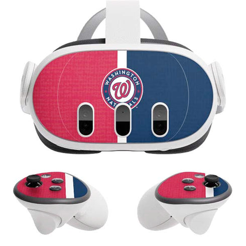 MLB Washington Nationals Split Meta Quest 3 Skin