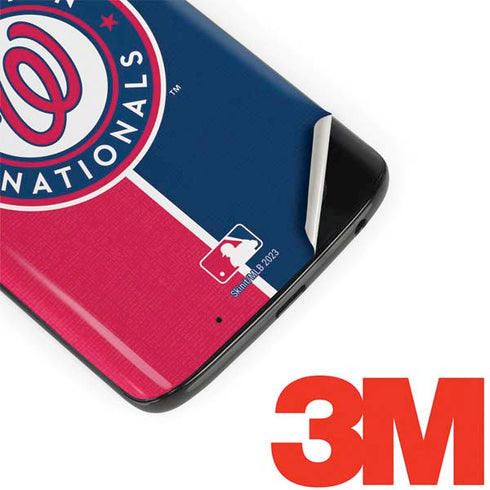 MLB Washington Nationals Split Moto G6 Skin