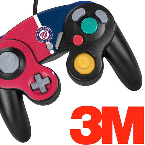 MLB Washington Nationals Split Nintendo GameCube Controller Skin