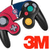 MLB Washington Nationals Split Nintendo GameCube Controller Skin