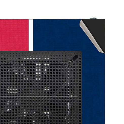 MLB Washington Nationals Split NZXT H510 Compact ATX Mid-Tower Case Skin