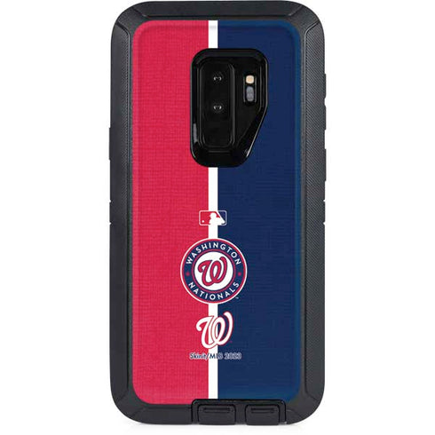 MLB Washington Nationals Split Otterbox Defender Galaxy Skin