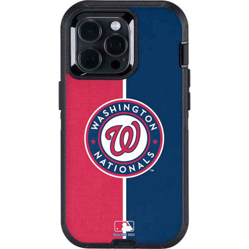 MLB Washington Nationals Split Otterbox Defender iPhone Skin