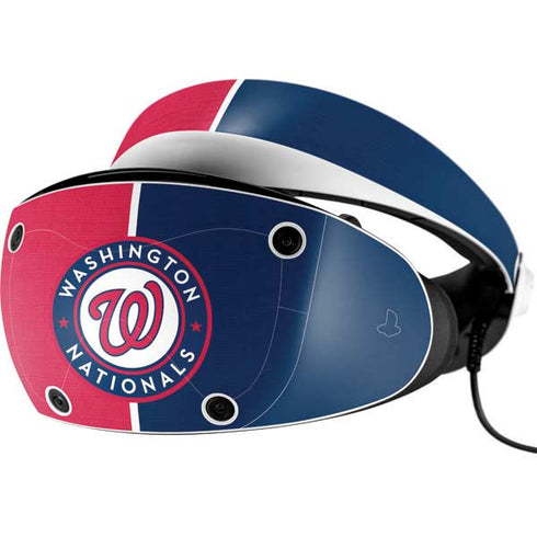 MLB Washington Nationals Split PlayStation VR2 Skin