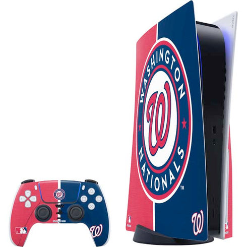 MLB Washington Nationals Split PS5 Bundle Skin