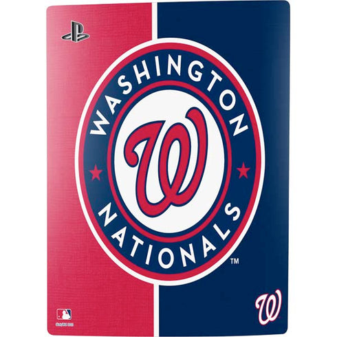 MLB Washington Nationals Split PS5 Console Skin