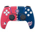 MLB Washington Nationals Split PS5 Controller Skin