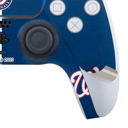 MLB Washington Nationals Split PS5 Slim Digital Edition Bundle Skin