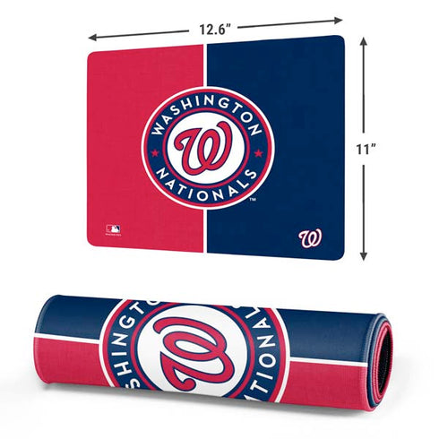 MLB Washington Nationals Split Gaming Mouse Pad