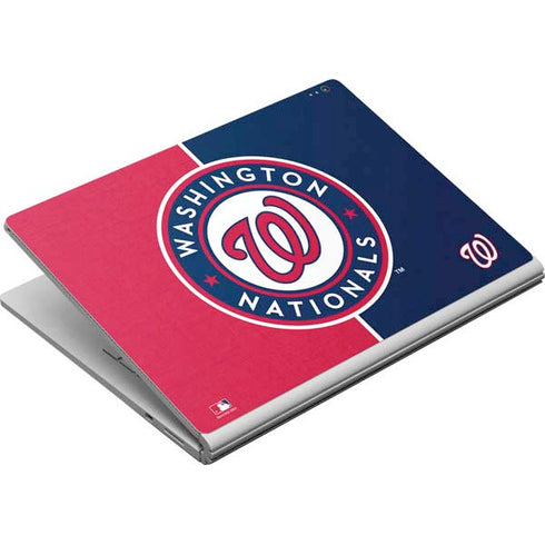 MLB Washington Nationals Split Surface Book Skin
