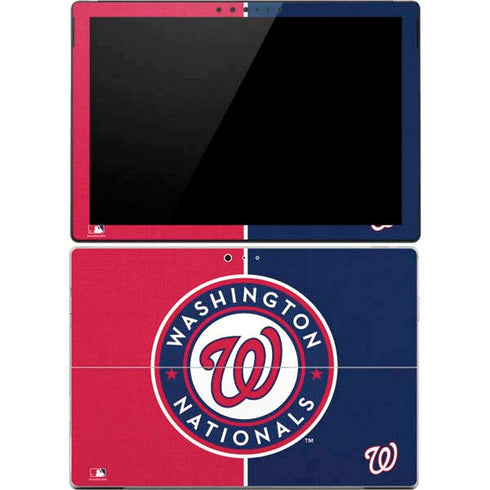 MLB Washington Nationals Split Surface Pro 4 Skin