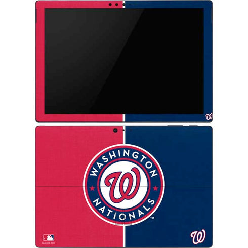 MLB Washington Nationals Split Surface Pro 6 Skin