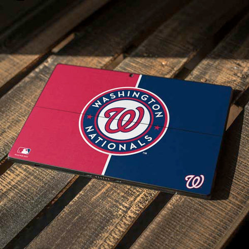 MLB Washington Nationals Split Surface Pro 7 Skin