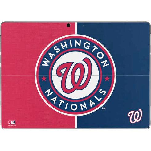 MLB Washington Nationals Split Surface Pro 9 Skin