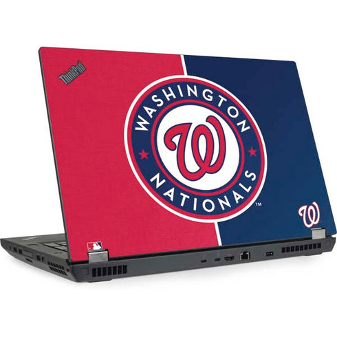 MLB Washington Nationals Split Lenovo ThinkPad Skin